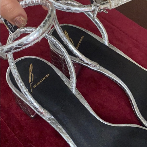 Brian Atwood Ankle Strap Sandals - Picture 3 of 4